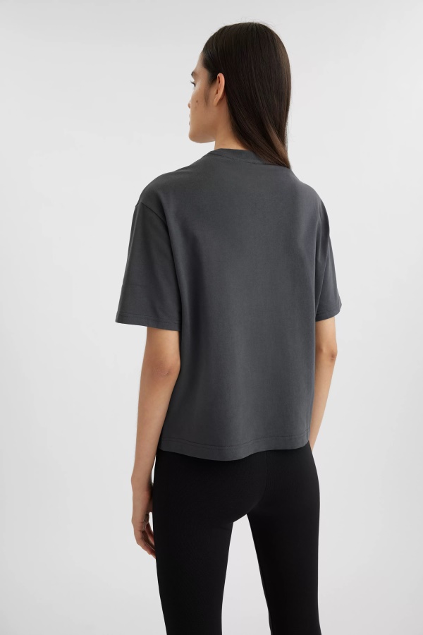 Mute T-shirt Axel Arigato Faded Black