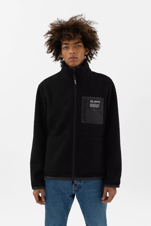 Billie Fleece Jacket Black Axel Arigato