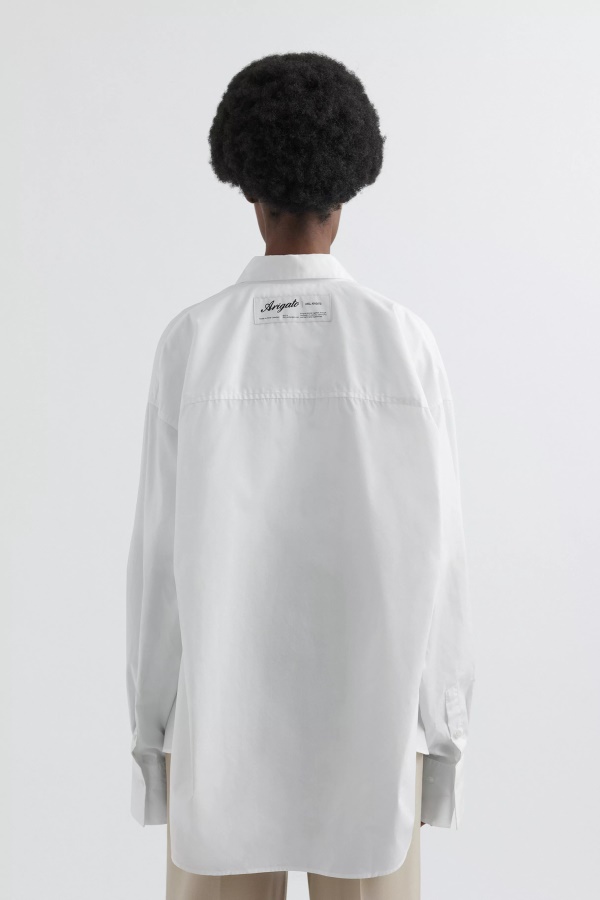 Network Oversized Shirt White Axel Arigato