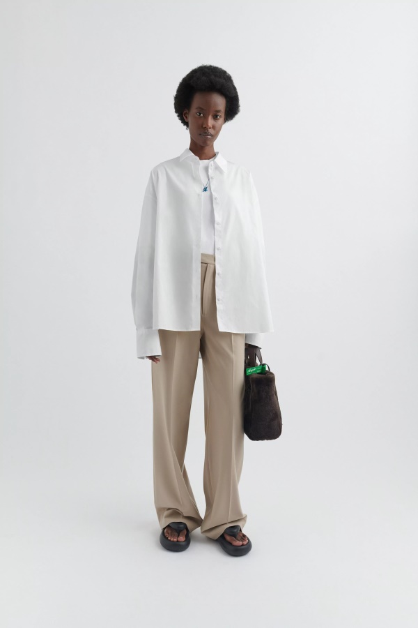 Network Oversized Shirt White Axel Arigato