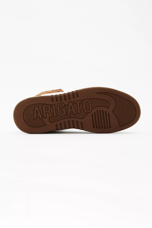 Axel Arigato Beige Brown Dice Hi Sneaker
