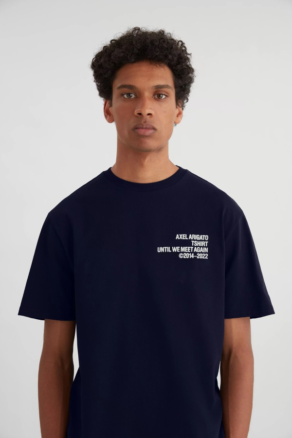 Escape Axel T-shirt Navy Blue Axel Arigato
