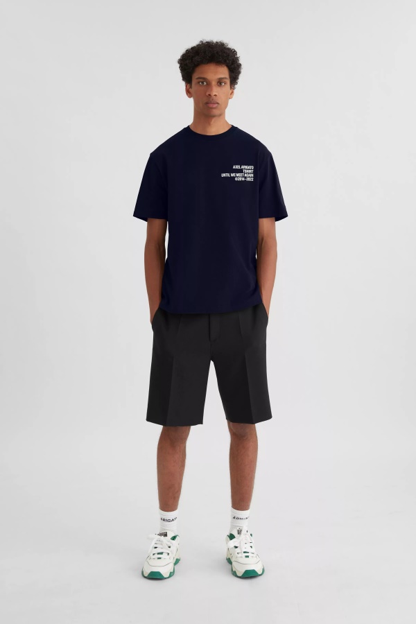 Escape Axel T-shirt Navy Blue Axel Arigato