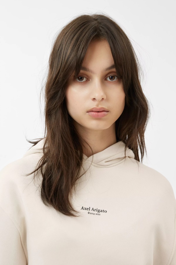 Focus Logo Hoodie Axel Arigato Pale Beige