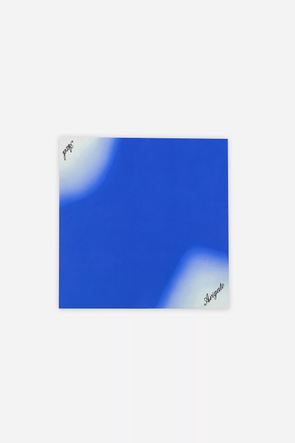 Axel Arigato Prism Silk Scarf Limoges White