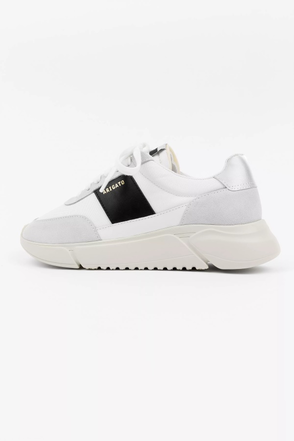 Axel Arigato Genesis Vintage Runner White Black Silver