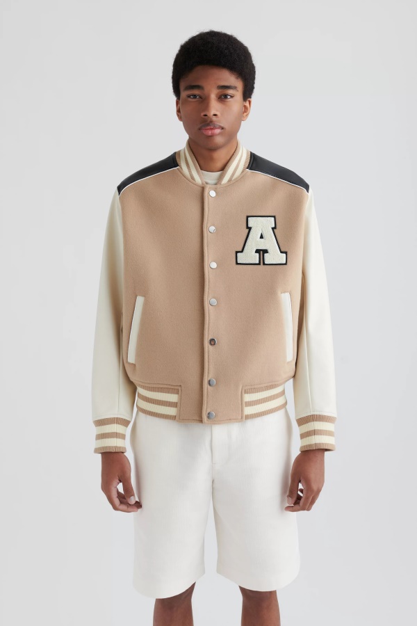 Ivy Varsity Jacket Black Axel Arigato