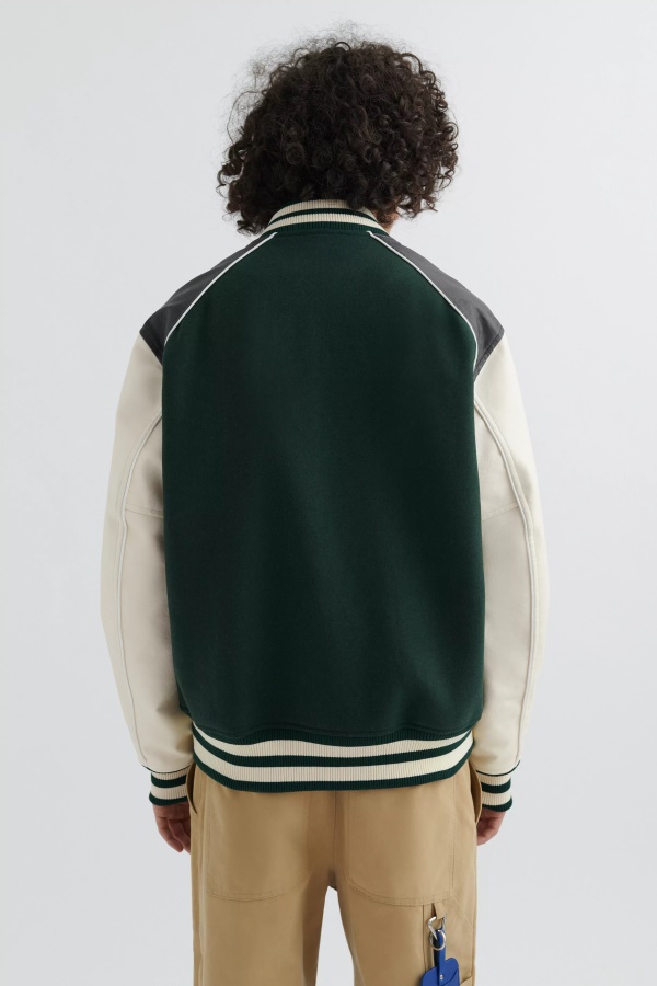 Axel Arigato Ivy Varsity Jacket Dark Green