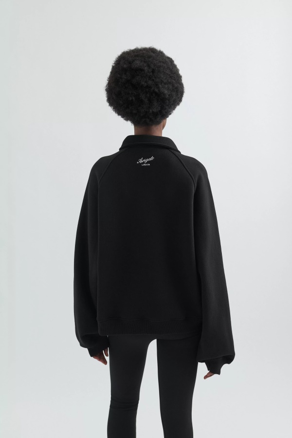 Sunday Polo Sweatshirt Axel Arigato Black