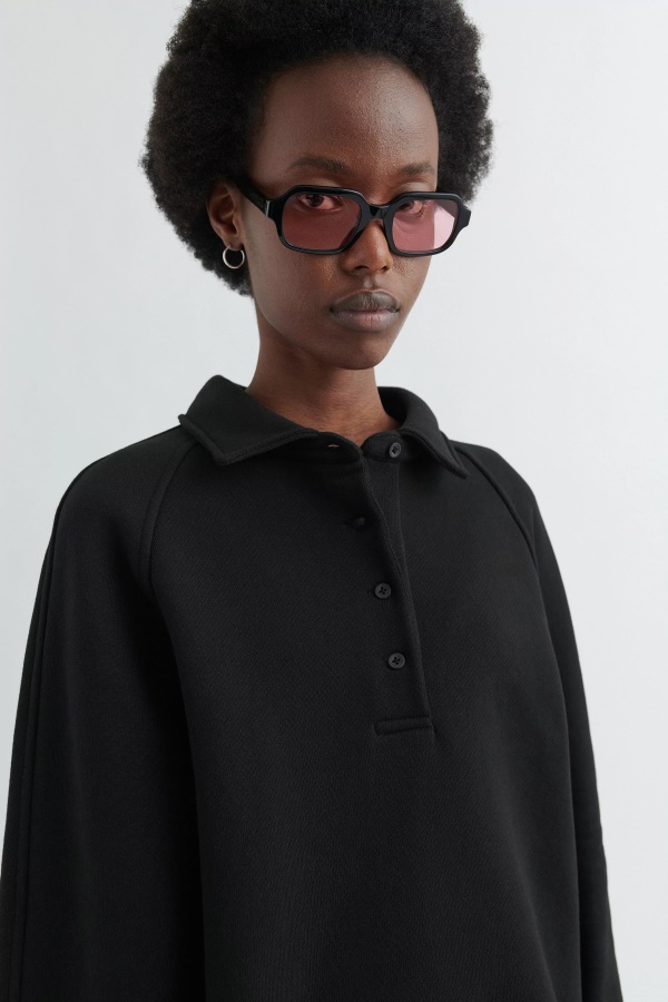 Sunday Polo Sweatshirt Axel Arigato Black