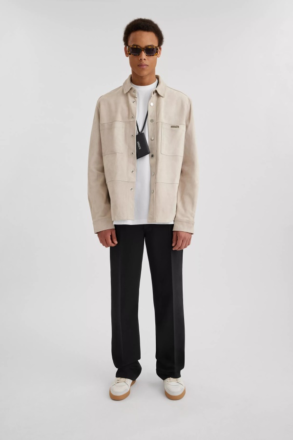 Axel Arigato Sphere Overshirt Pale Beige
