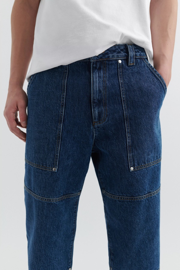 Axel Arigato Dark Blue Trace Jeans
