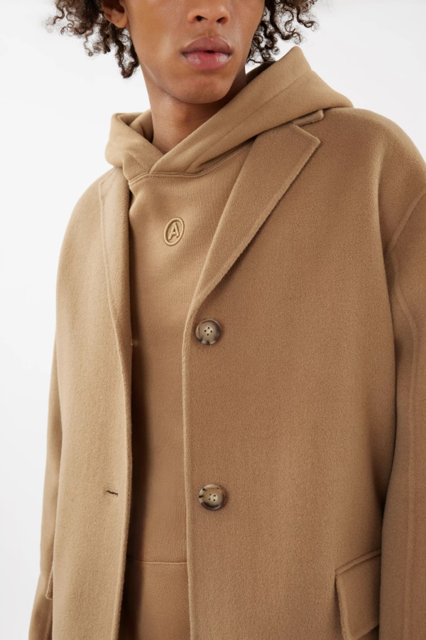 Axel Arigato Beige Medea Wool Coat
