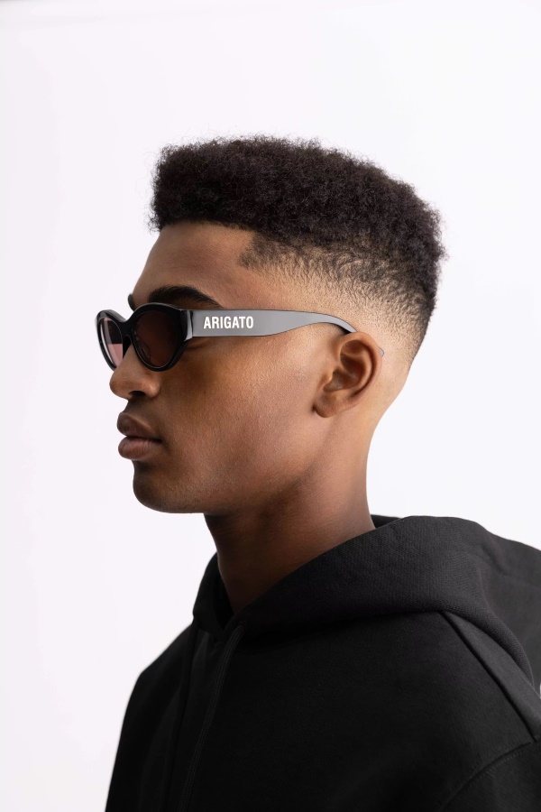 Axel Arigato Tonia Cat-Eye Sunglasses Black Dark Blush