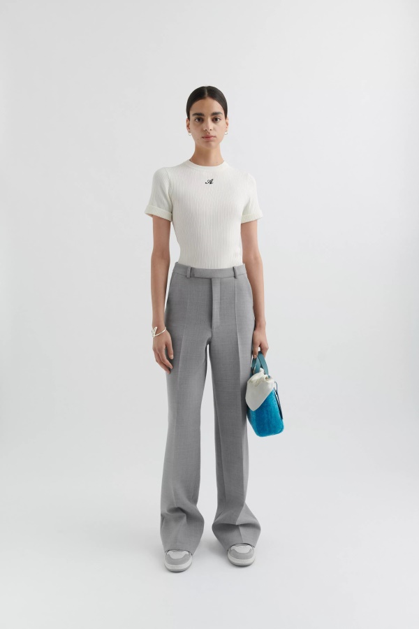 Axel Arigato Ecru Honour Knit T-shirt