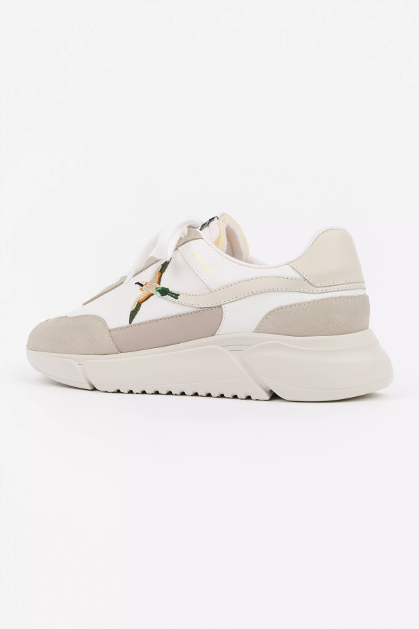 Axel Arigato Genesis Stripe Bee Bird White Beige