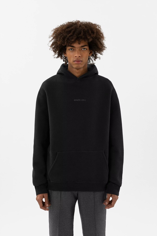 Monogram Hoodie Black Axel Arigato