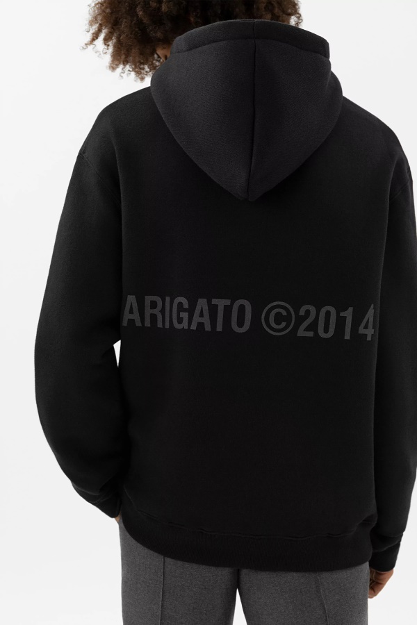 Monogram Hoodie Black Axel Arigato