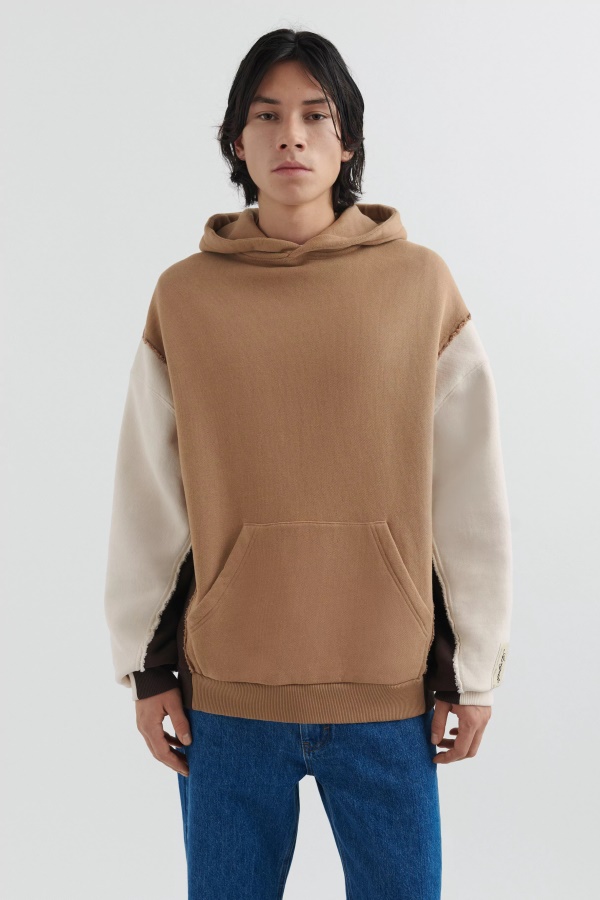 Fragment Hoodie Pale Beige Axel Arigato