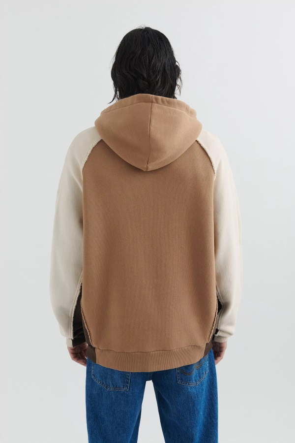 Fragment Hoodie Pale Beige Axel Arigato