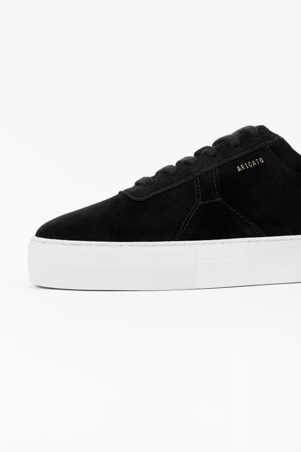 Axel Arigato Black Platform Suede