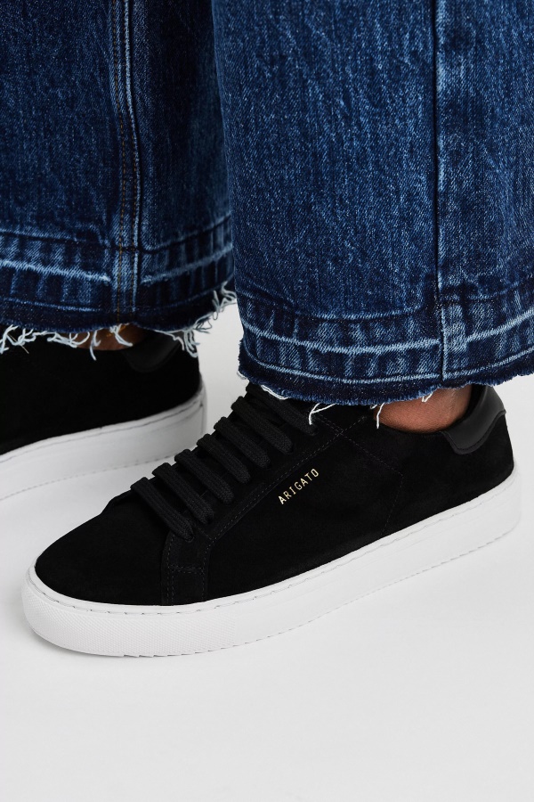 Axel Arigato Black Platform Suede