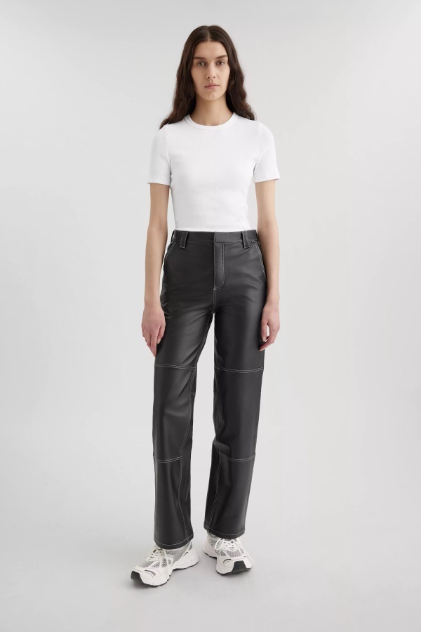 Axel Arigato Signature Slim Rib T-shirt White