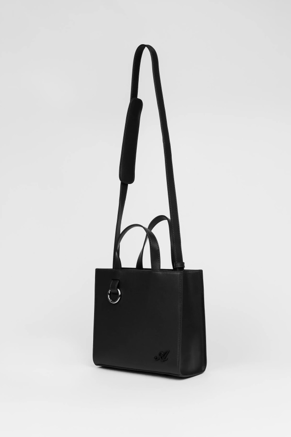 Axel Arigato Black Routine Leather Bag