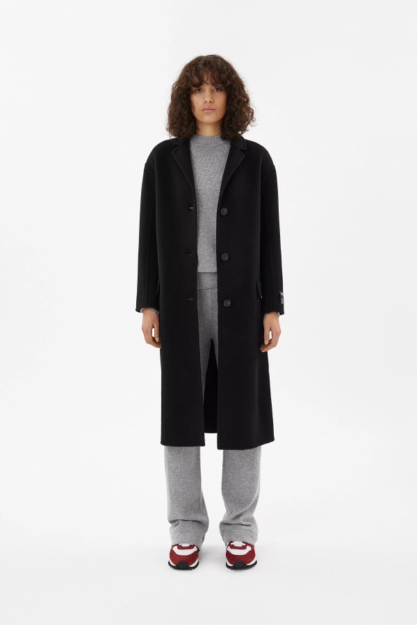 Medea Wool Coat Black Axel Arigato