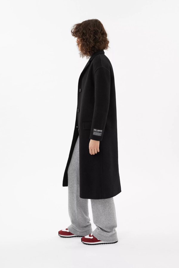 Medea Wool Coat Black Axel Arigato