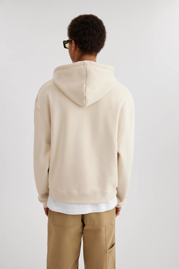 Legend Zip Hoodie Pale Beige Axel Arigato