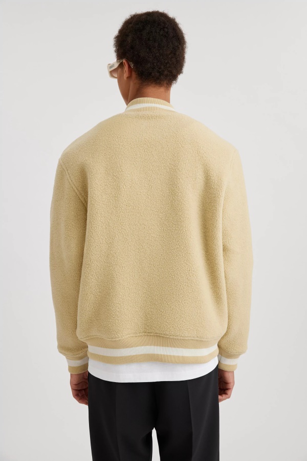 Off Court Bomber Pale Beige Axel Arigato