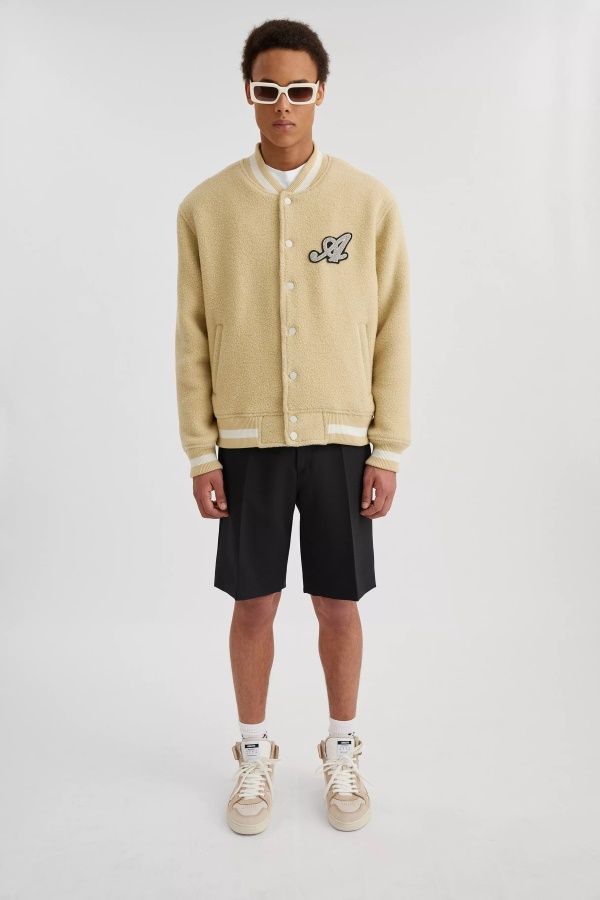 Off Court Bomber Pale Beige Axel Arigato