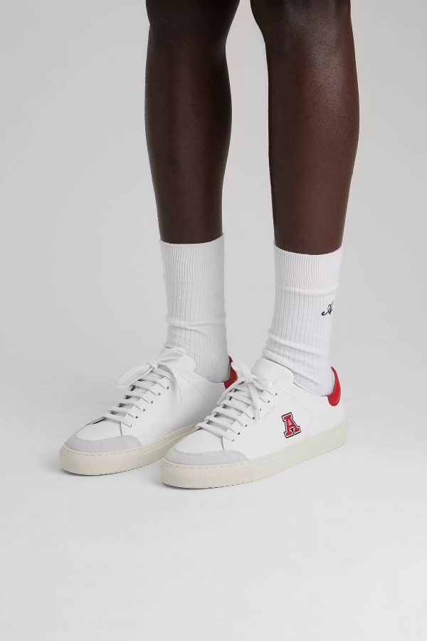 Clean 90 College A White Red Axel Arigato