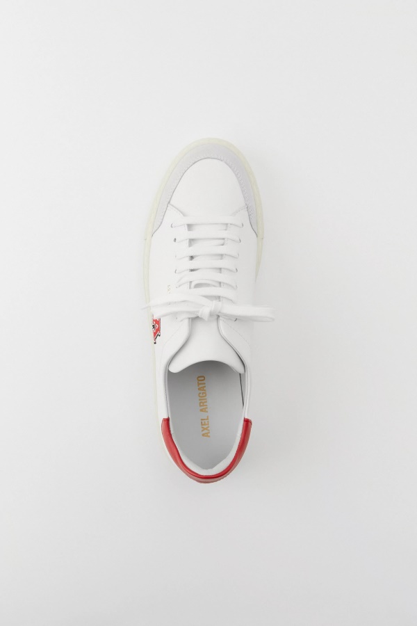 Clean 90 College A White Red Axel Arigato