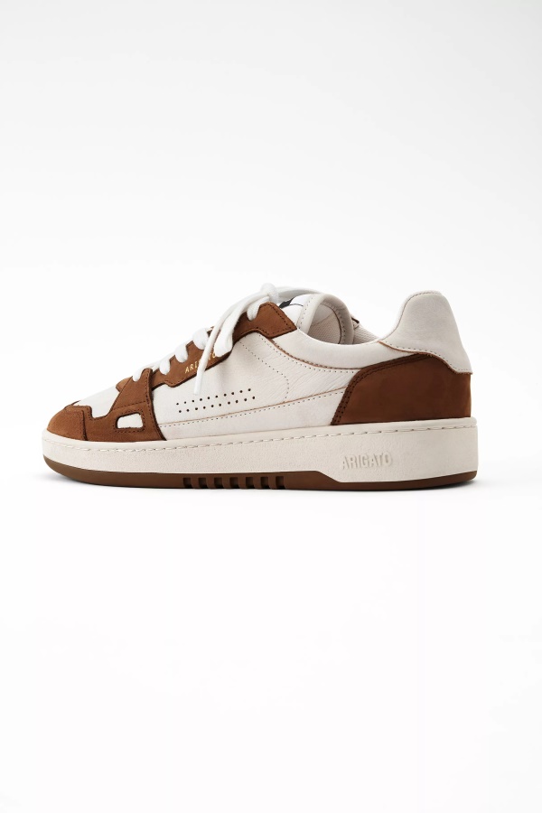 Dice Lo Sneaker White Brown Axel Arigato