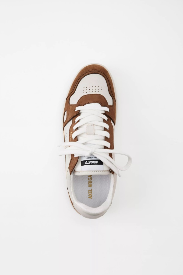 Dice Lo Sneaker White Brown Axel Arigato