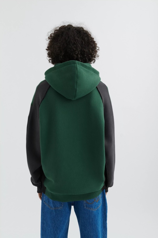 Axel Arigato Fragment Hoodie Dark Green