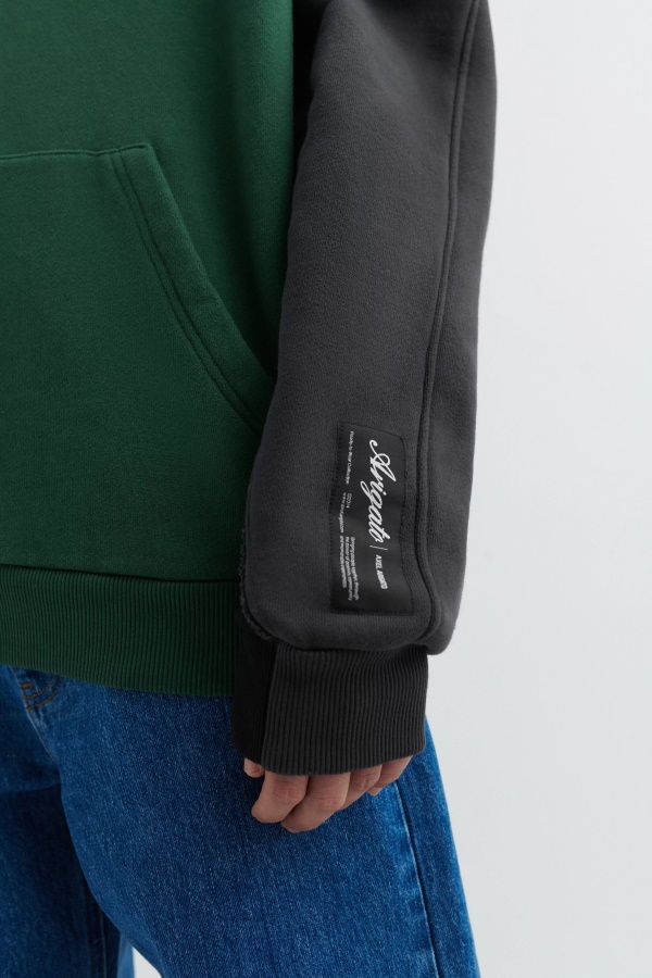 Axel Arigato Fragment Hoodie Dark Green