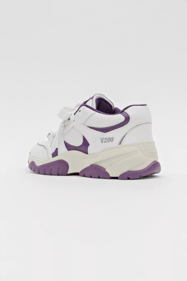 Axel Arigato White Purple Catfish Lo