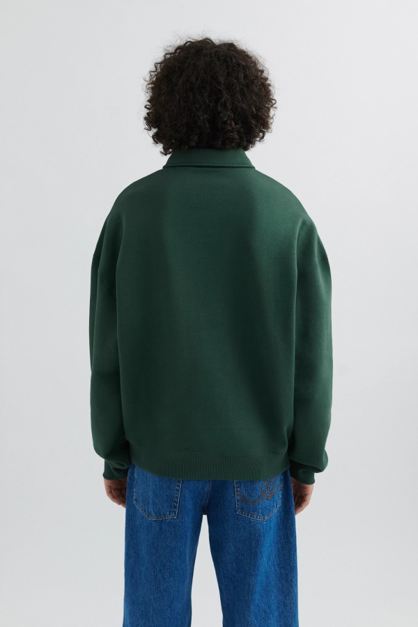 Signature Polo Sweatshirt Axel Arigato Dark Green