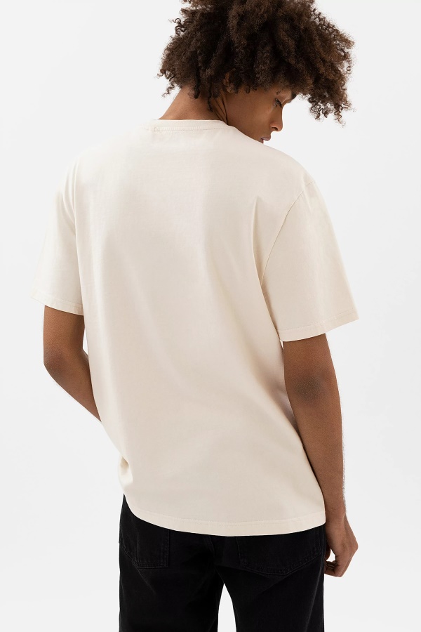 Axel Arigato Pale Beige Monogram T-shirt