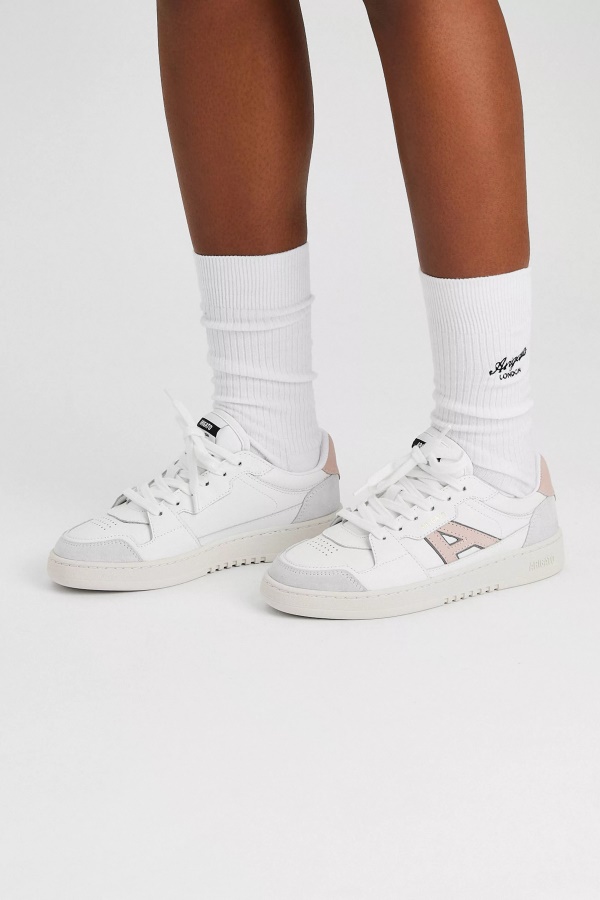 Axel Arigato White Pink A-Dice Lo Sneaker