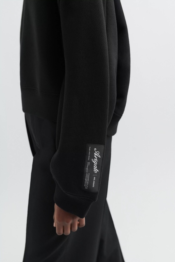 Axel Arigato Solid Sweatshirt Black