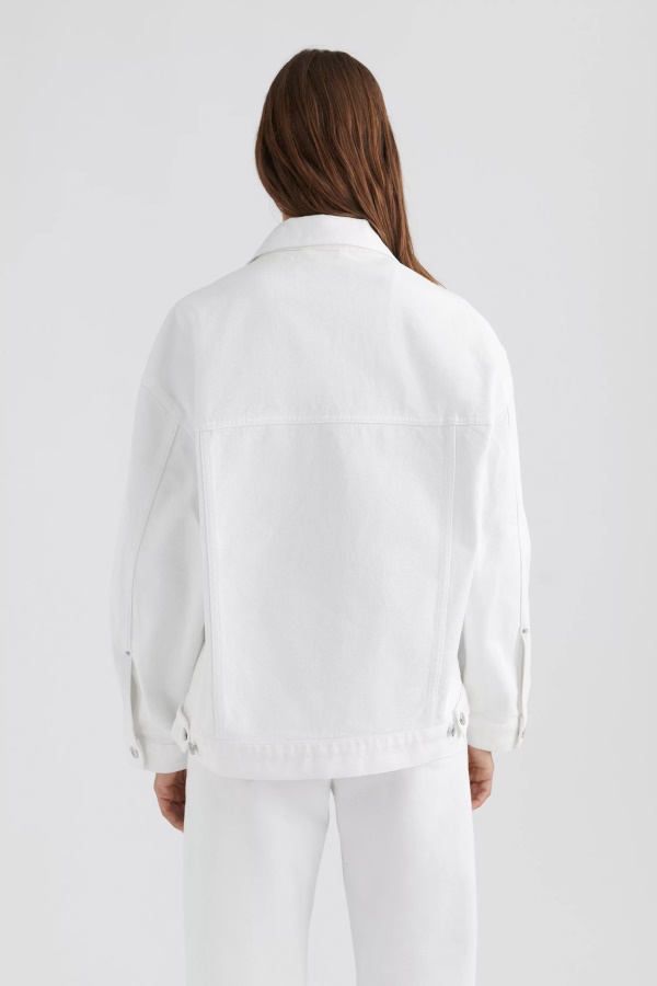 Rory Denim Jacket Axel Arigato White