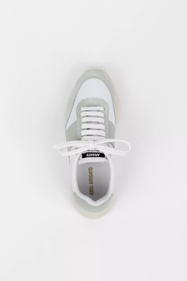 Axel Arigato White Dusty Sage Genesis Vintage Runner