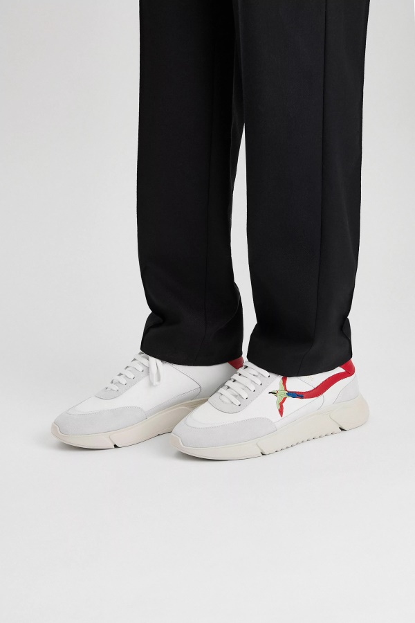 Axel Arigato Genesis Stripe Bee Bird White Red