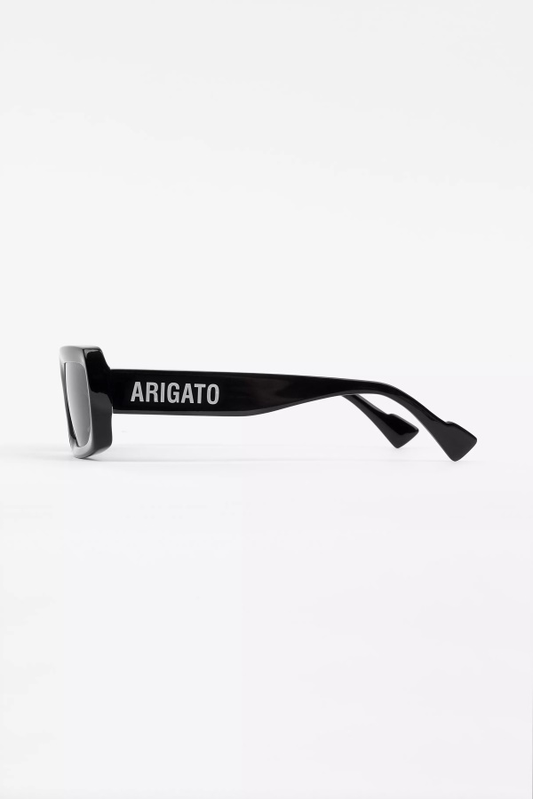 Axel Arigato Arena Rectangular Sunglasses Black
