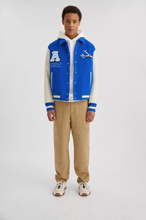 Axel Arigato Mayday Varsity Bomber Brand Blue