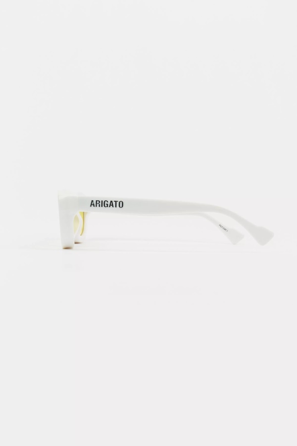 Axel Arigato White Yellow Echo Sunglasses